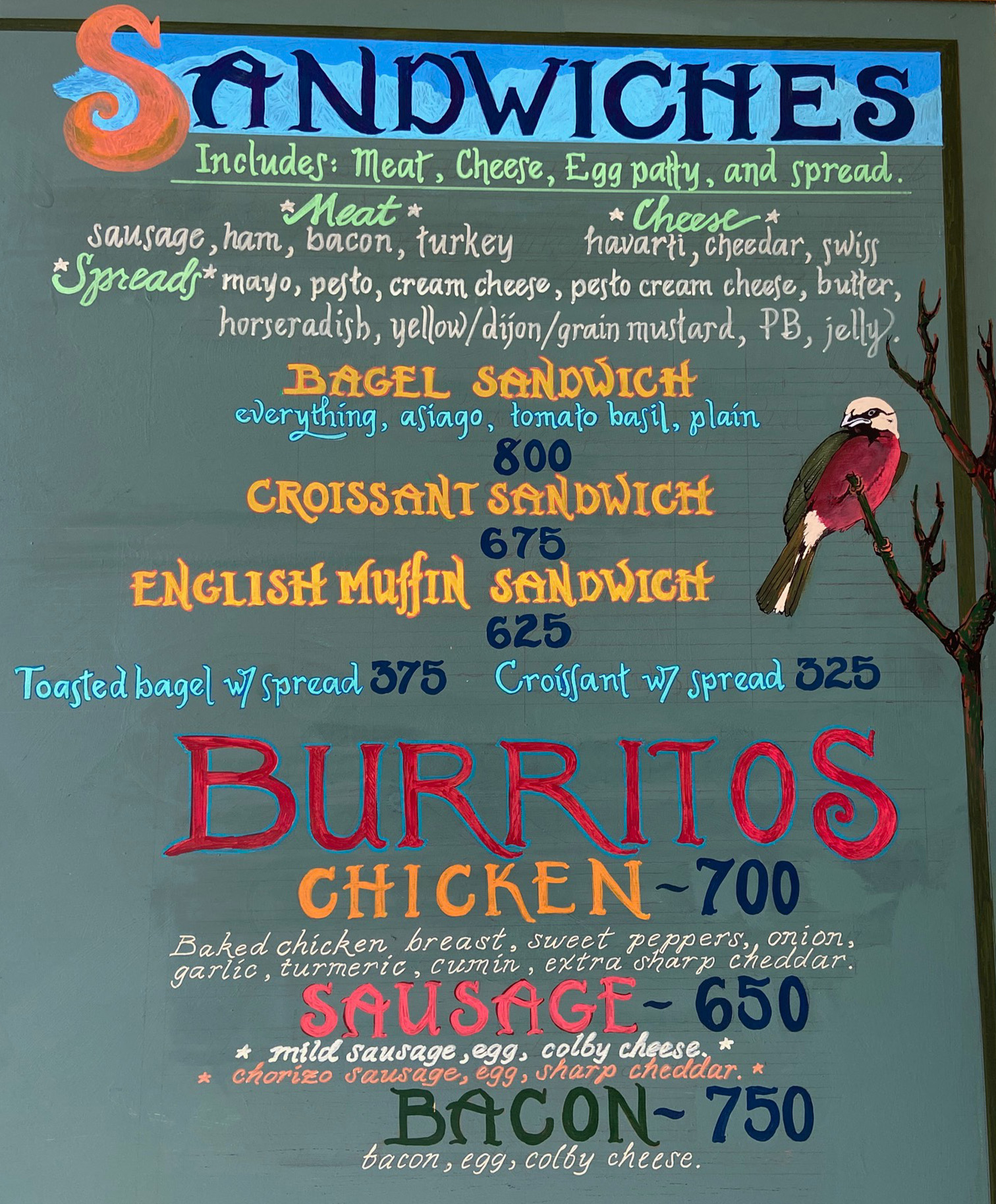 Menu - Four Corners Coffee Somerset, Michigan